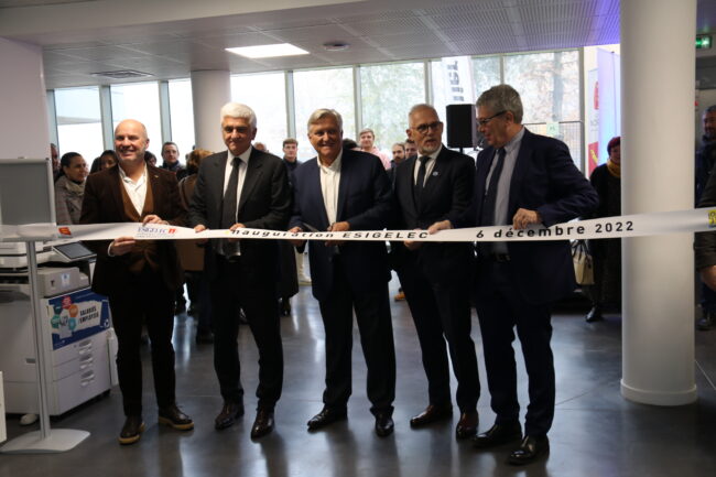 L’ESIGELEC inaugure un nouveau bâtiment de 2300 m (c) ESIGELEC