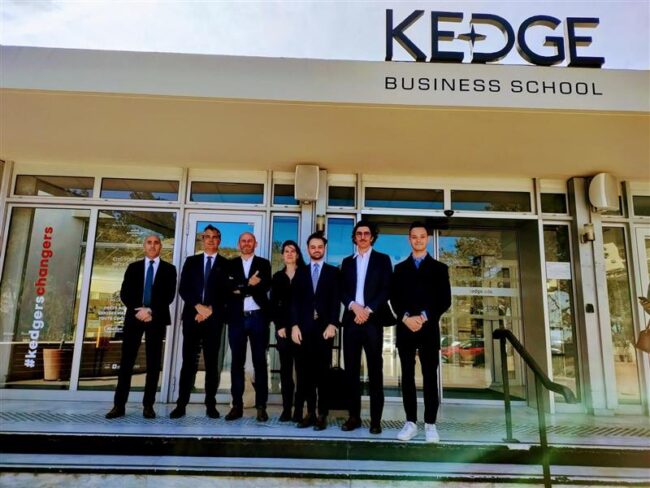 KEDGE Business School reçoit le préfet à l'Egalité des Chances Laurent Carrié pour une conférence sur le plan Marseille en grand : sa culture, sa vie, ses étudiants » (c) KEDGE Business School