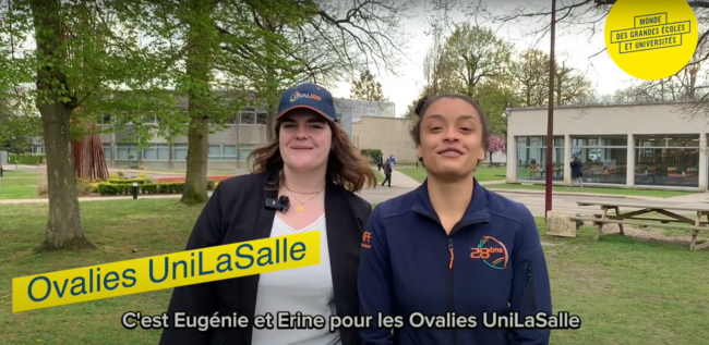 L'événement, l'équipe… Des membres des Ovalies UniLaSalle nous pitchent 5 infos à connaitre sur leur association