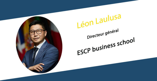 Nomination du Professeur Léon Laulusa en qualité de Directeur général de ESCP business school