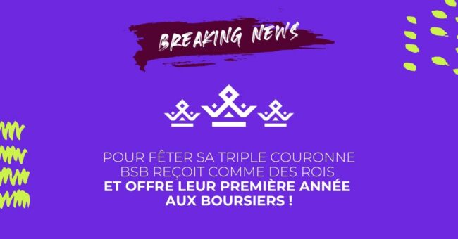 Concours 2023 : Pour fêter sa triple couronne, BSB reçoit comme des rois! (c) BSB