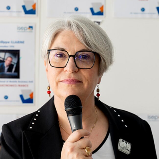 Aline Aubertin, directrice générale de l'ISEP - Crédit Isep