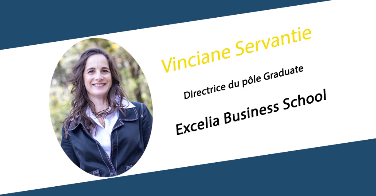 Vinciane Servantie est nommée directrice du pôle Graduate d'Excelia Business School