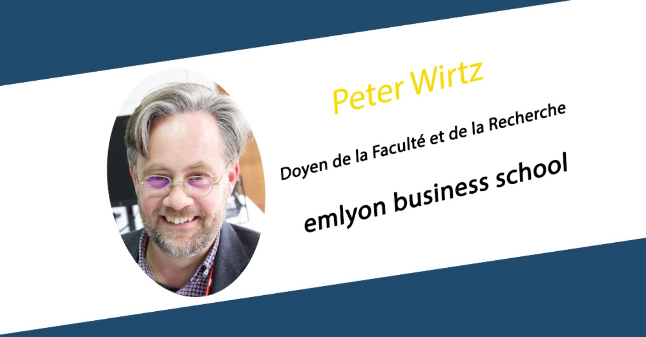 Peter Wirtz est nommé Doyen de la Faculté et de la Recherche d’emlyon business school