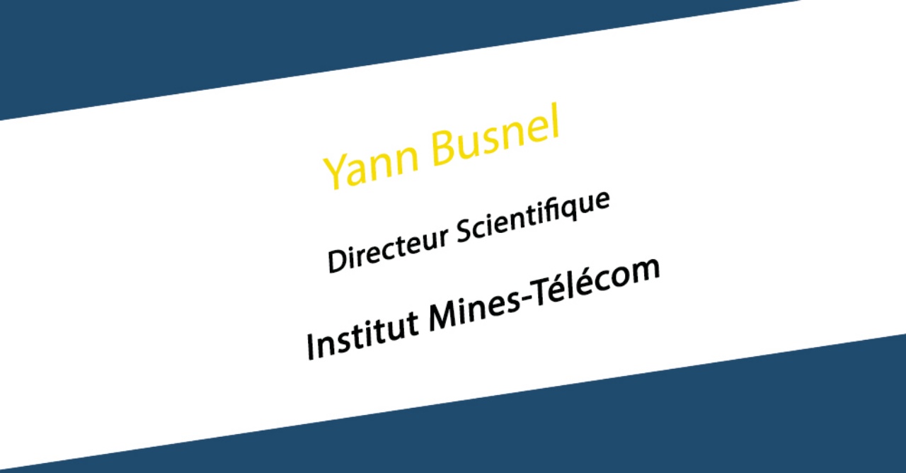 Yann Busnel est nommé Directeur Scientifique de l’Institut Mines-Télécom