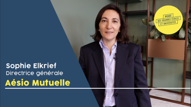 interview vidéo Aésio Mutuelle Sophie Elkrief