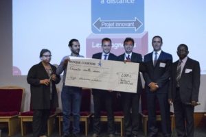 Les quatre lauréats du 1er Prix TBS de l'innovation pédagogique