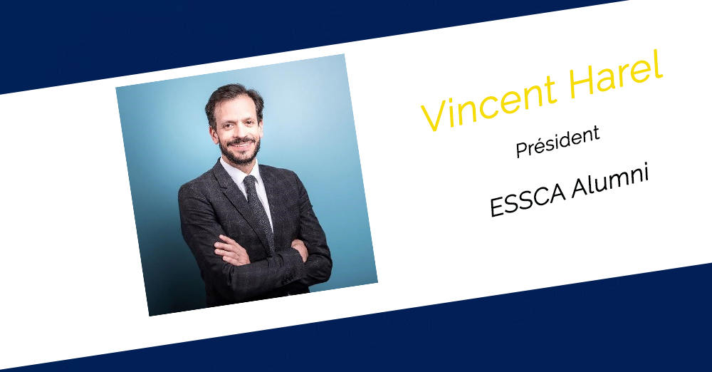 Vincent Harel est nommé président de l’association ESSCA Alumni