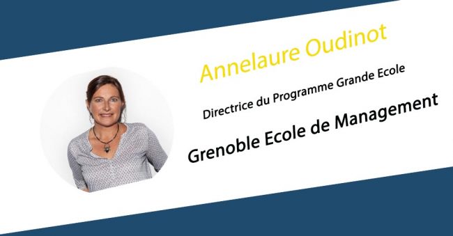 Annelaure Oudinot devient Directrice du Programme Grande Ecole (PGE) de Grenoble Ecole de Management