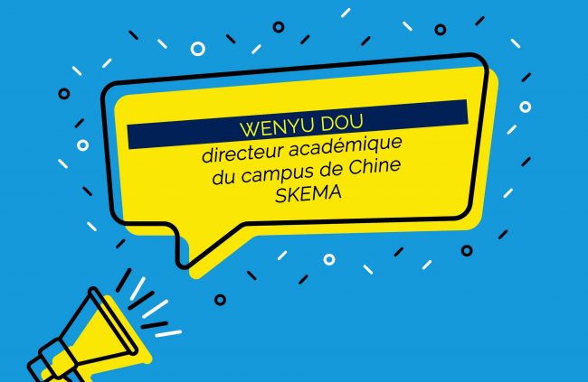 SKEMA : Wenyu Dou est nommé directeur académique du campus de Chine