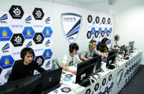 Les joueurs League of Legends en pleine action