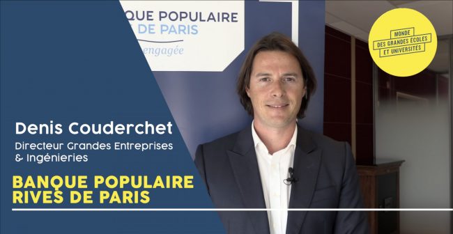 Interview vidéo Denis Couderchet Banque Populaire Rives de Paris