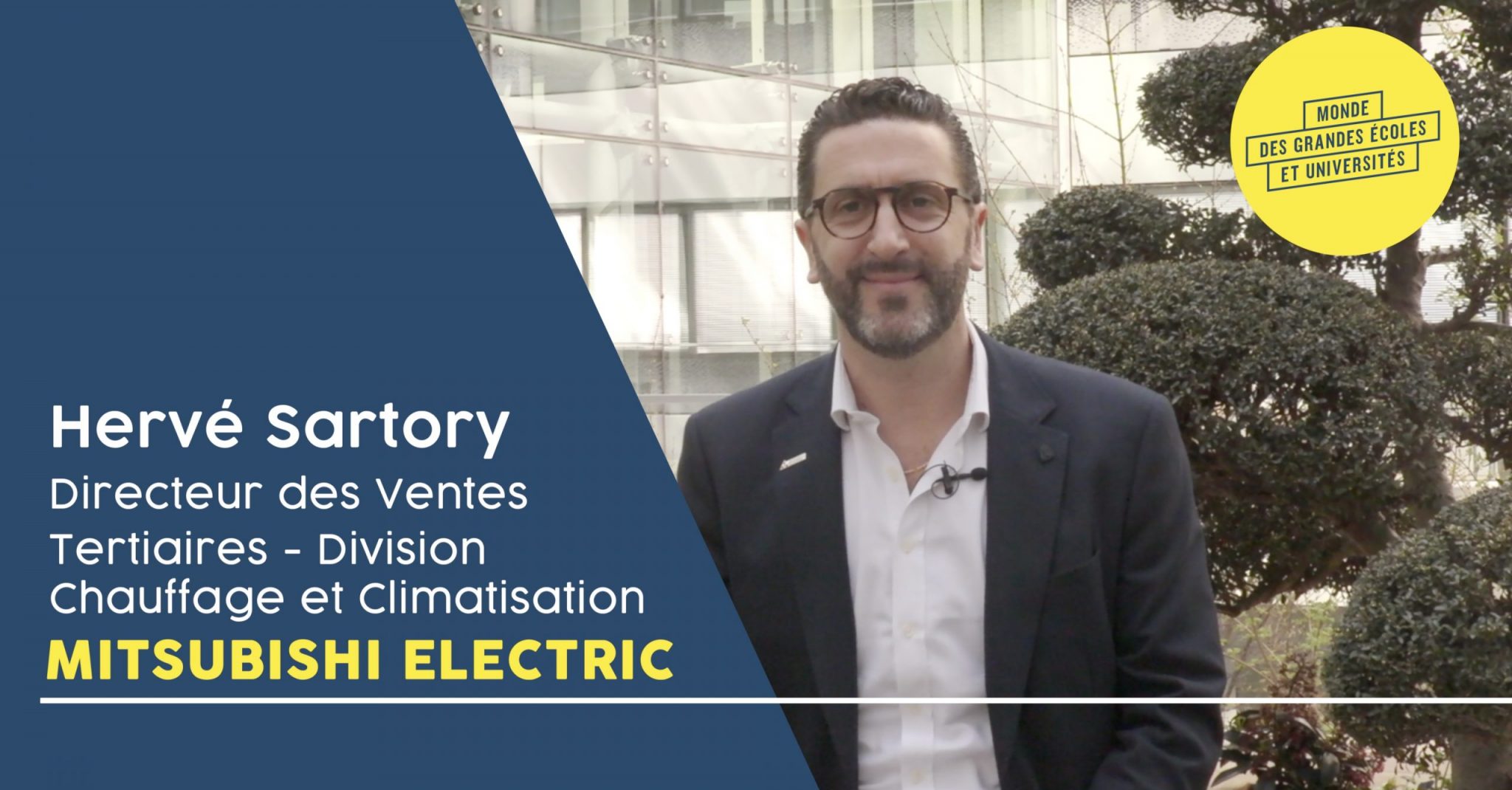 Interview vidéo Hervé Sartory MITSUBISHI ELECTRIC