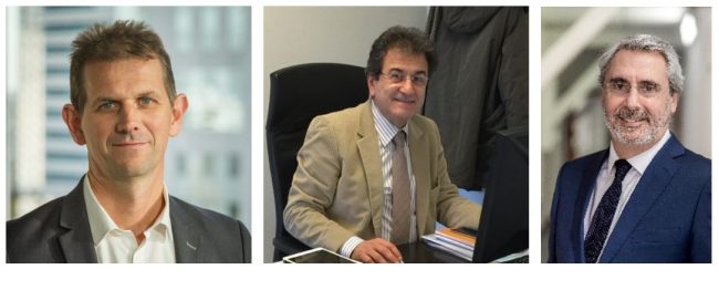 Emmanuel Peter ( (c) Jonathan Riquier), Dieudonné Abboud, Louis Joanny ((c) Groupe ESIEA)