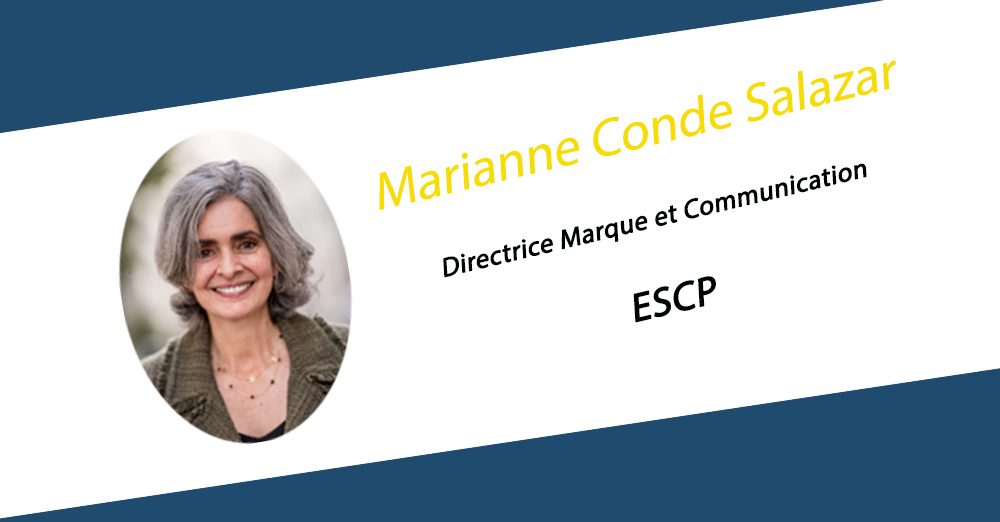 Marianne Conde Salazar nommée Directrice Marque et Communication de ESCP