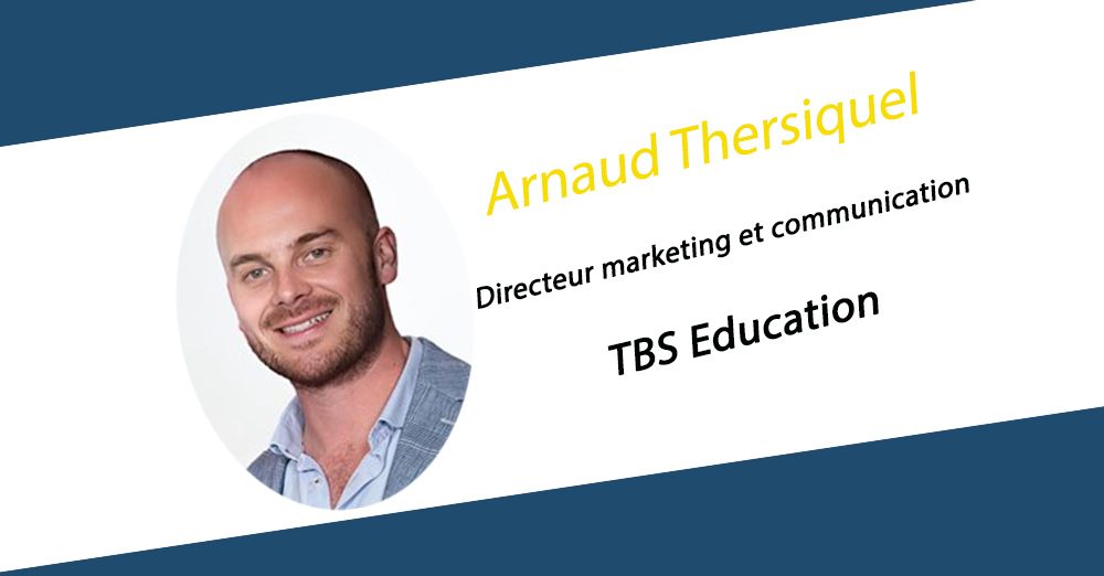 Arnaud Thersiquel devient Directeur marketing et communication de TBS Education