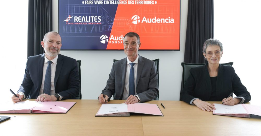 Audencia et REALITES renouvellent leur partenariat jusqu’en 2026 (c) Frédéric Sénard - Audencia