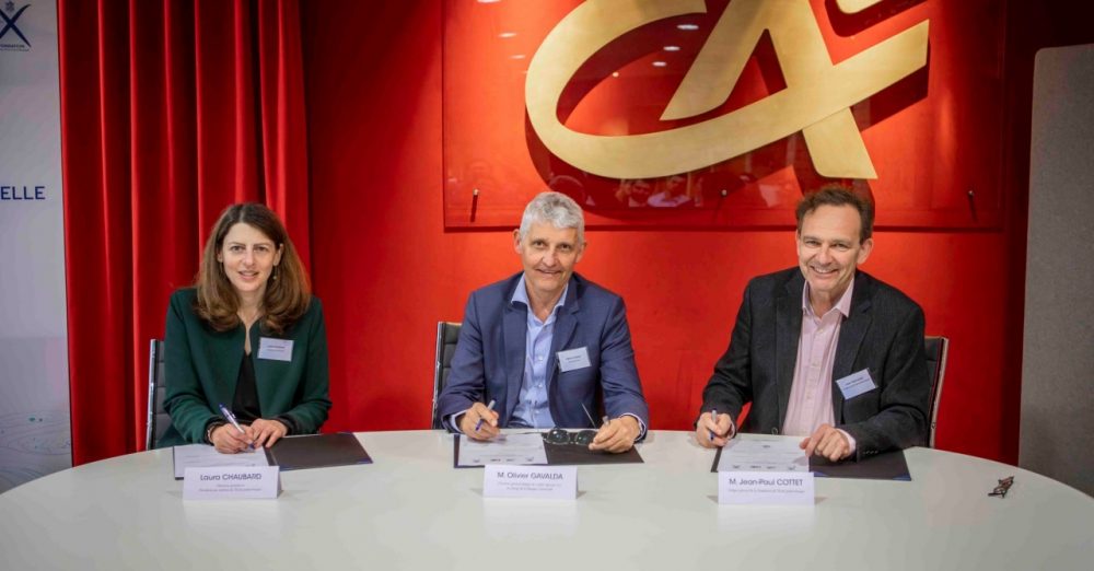 Crédit Agricole S.A. et l'École polytechnique inaugurent la Chaire « Intelligence artificielle de confiance et responsable » (c) Polytechnique