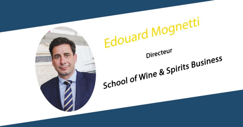 Edouard Mognetti prend la direction de la School of Wine & Spirits Business