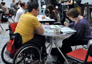 Tremplin participe à de nombreux forums pour rencontrer des étudiants en situation de handicap