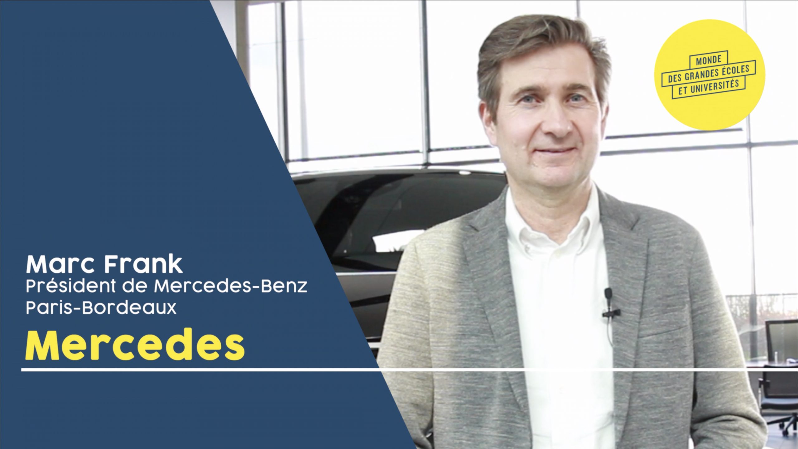 Interview Marc Frank Mercedes-Benz Paris-Bordeaux