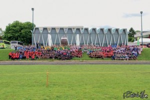 L’ensemble des joueurs et staff du tournoi réunis en une seule photo